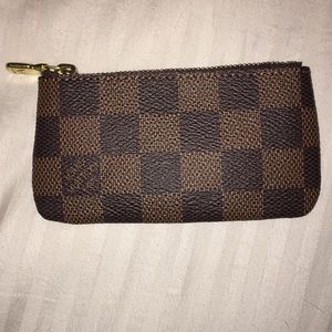 Louis Vuitton Key Pouch- AUTHENTIC